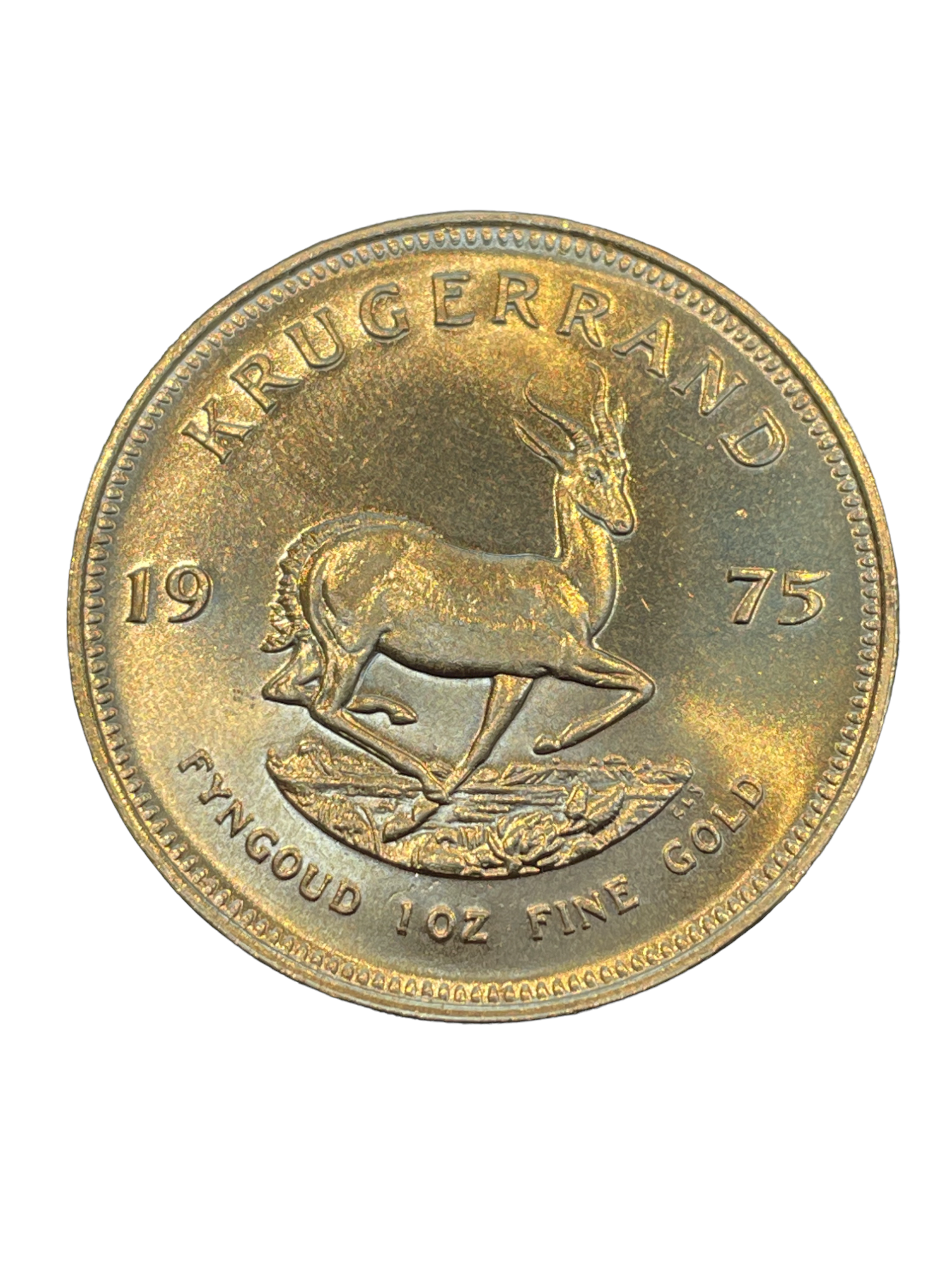 1975 South African 1 Ounce Gold Krugerrand The Jeweller